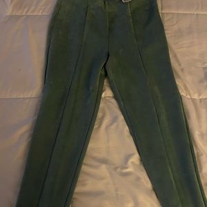 Olive green pants